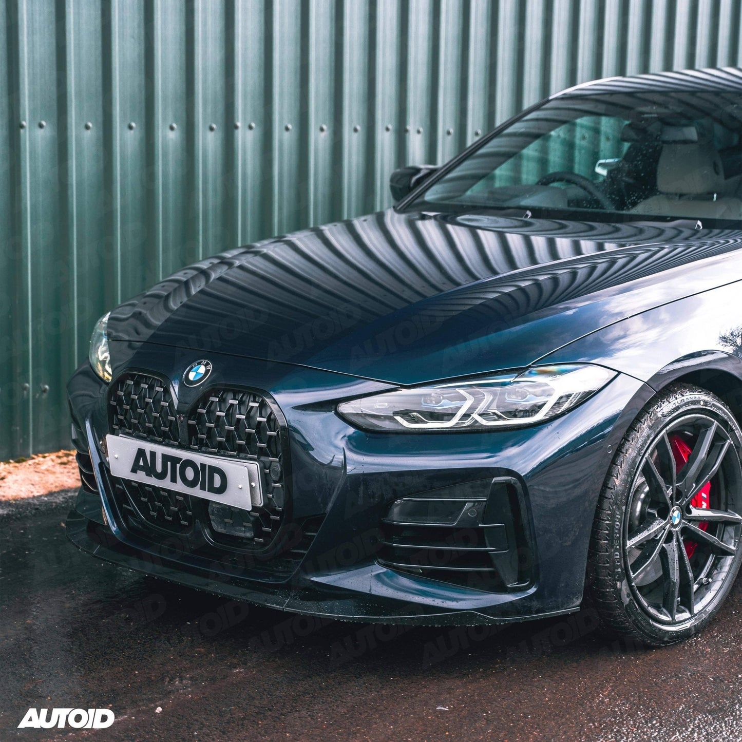 Gloss Black Performance Front Splitter for BMW 4 Series (2020+, G22 G23) - Evolve Automotive