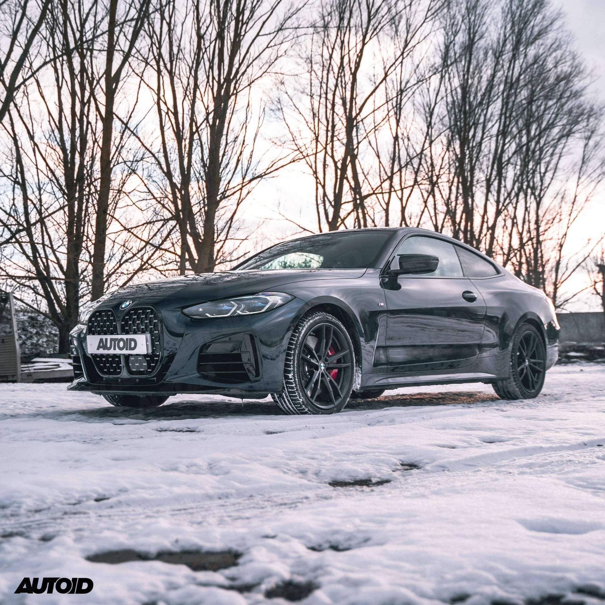 Gloss Black Performance Front Splitter for BMW 4 Series (2020+, G22 G23) - Evolve Automotive