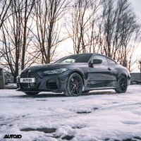 Gloss Black Performance Front Splitter for BMW 4 Series (2020+, G22 G23) - Evolve Automotive