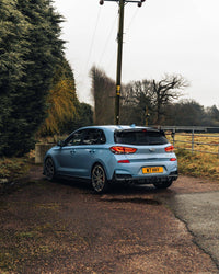 Hyundai i30 N EVO - 1 Gloss Black Side Skirts by ZAERO (2018+) - Evolve Automotive