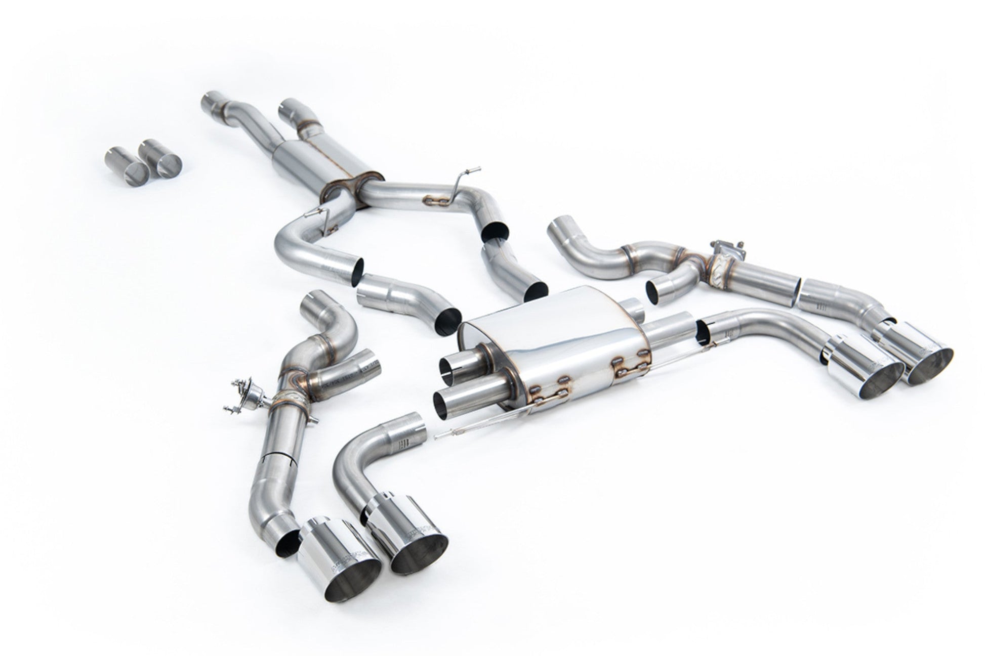 Milltek Particulate Filter - back System - BMW X3M | X3M Competition | X4M | X4M Competition (LCI) - Evolve Automotive