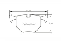 Pagid RSL29 Rear Brake Pads - BMW Z3M | Z4M - Evolve Automotive