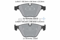 Pagid Street + Front Brake Pads - BMW E90 | E92 | E93 M3 | CRT | GTS - Evolve Automotive