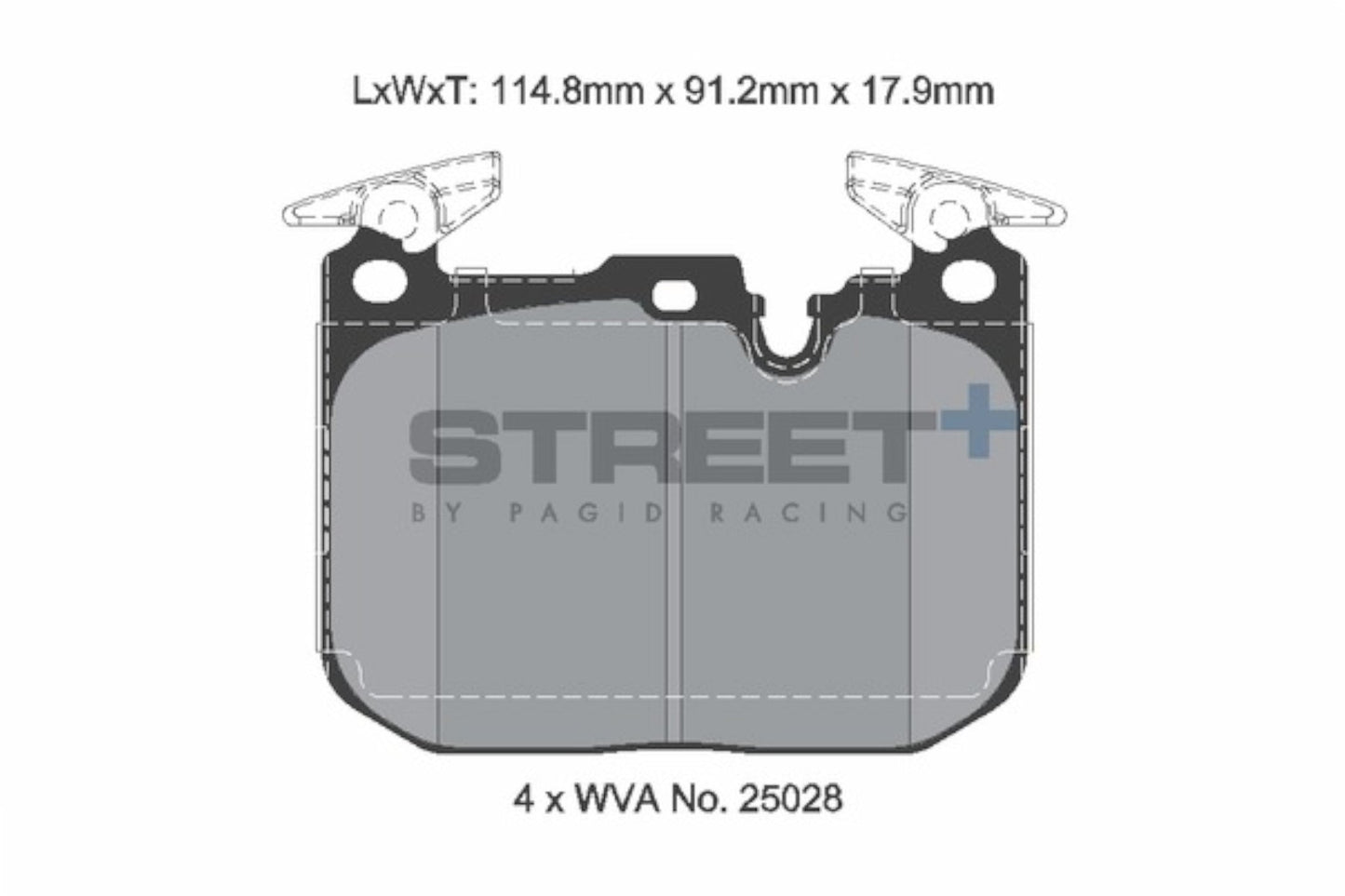 Pagid Street + Front Brake Pads - BMW F80 M3 | F82 | F83 M4 | CS - Evolve Automotive