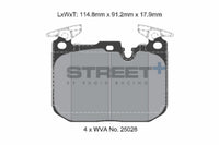 Pagid Street + Front Brake Pads - BMW F80 M3 | F82 | F83 M4 | CS - Evolve Automotive