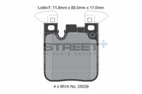 Pagid Street + Rear Brake Pads - BMW F10 M5 | F12 | F13 M6 - Evolve Automotive