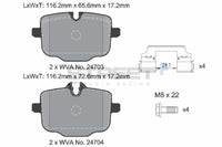Pagid Street + Rear Brake Pads - BMW G87 M2 - Evolve Automotive