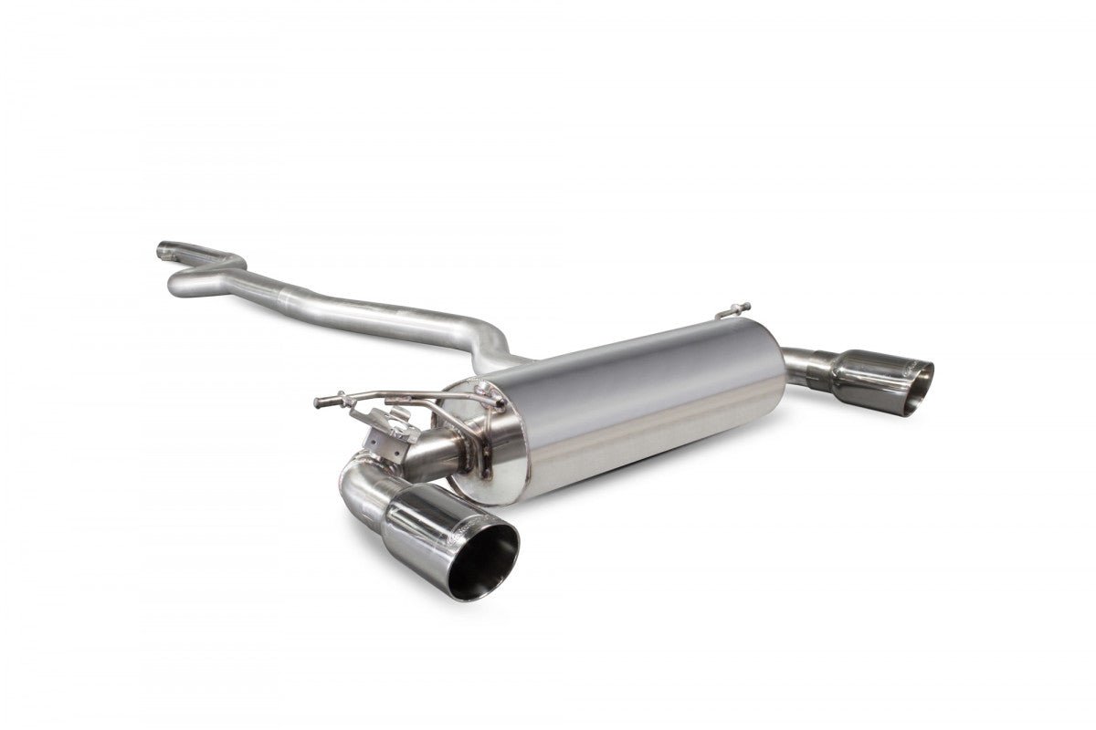 Scorpion Exhausts Non-resonated Cat-Back System With Electronic Valves - BMW 1 Series M140i (Non GPF) - Evolve Automotive