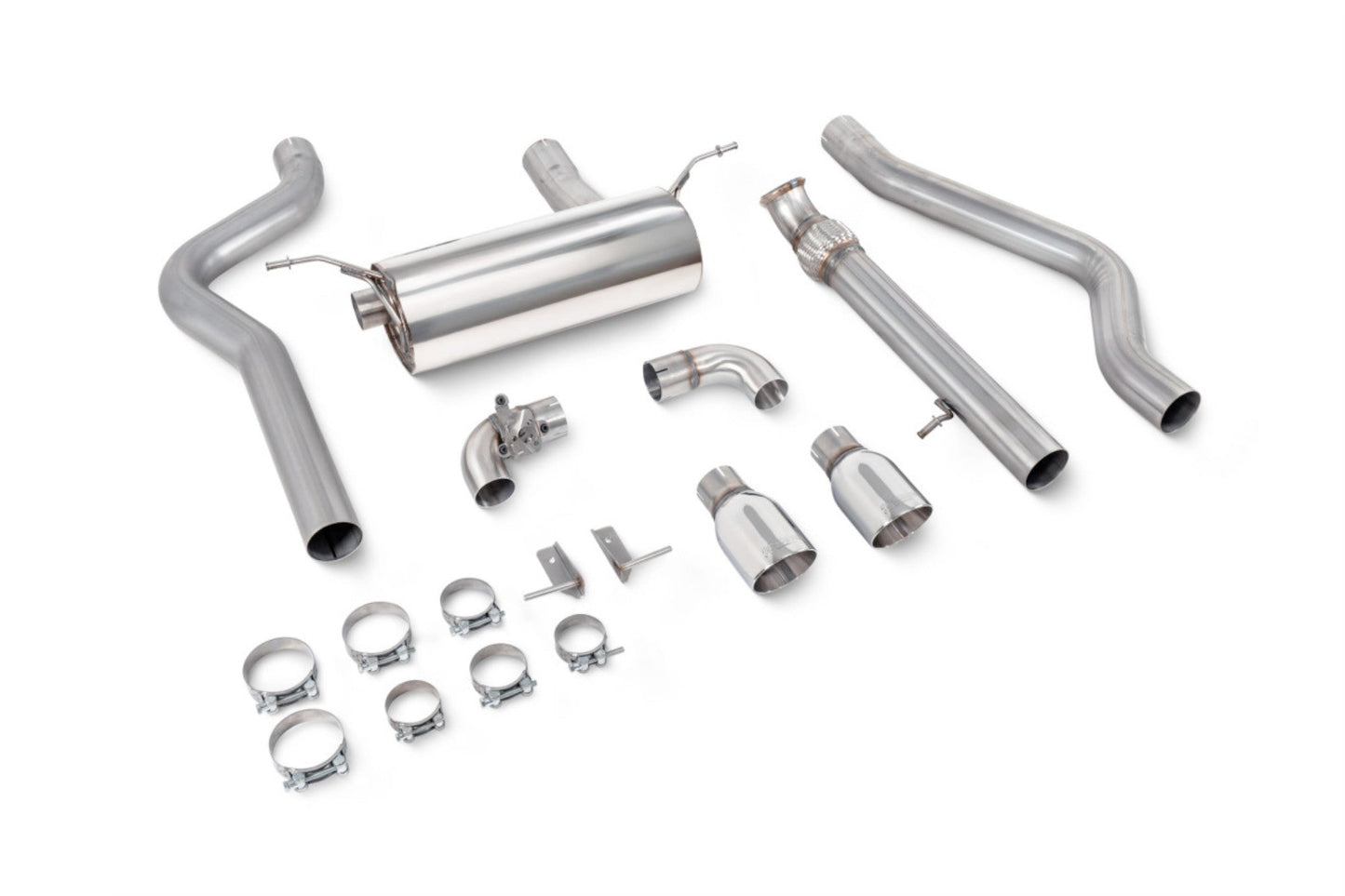 Scorpion Exhausts Non - resonated Cat - back system With Electronic Valves - BMW 2 Series M235i - Evolve Automotive