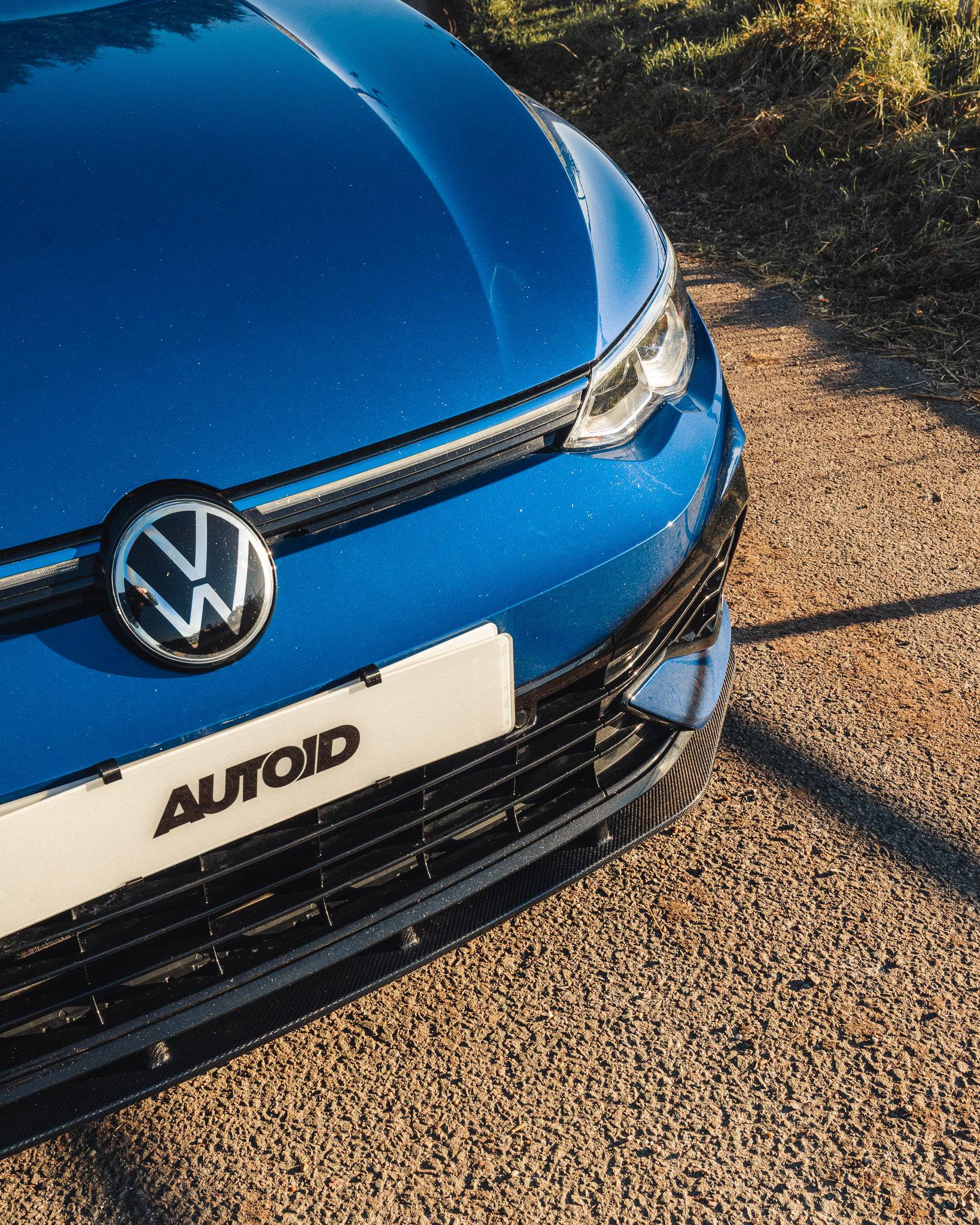 Volkswagen Golf R Mk8 Carbon Fibre ID - 01 Front Splitter (2020 - 2024) - Evolve Automotive