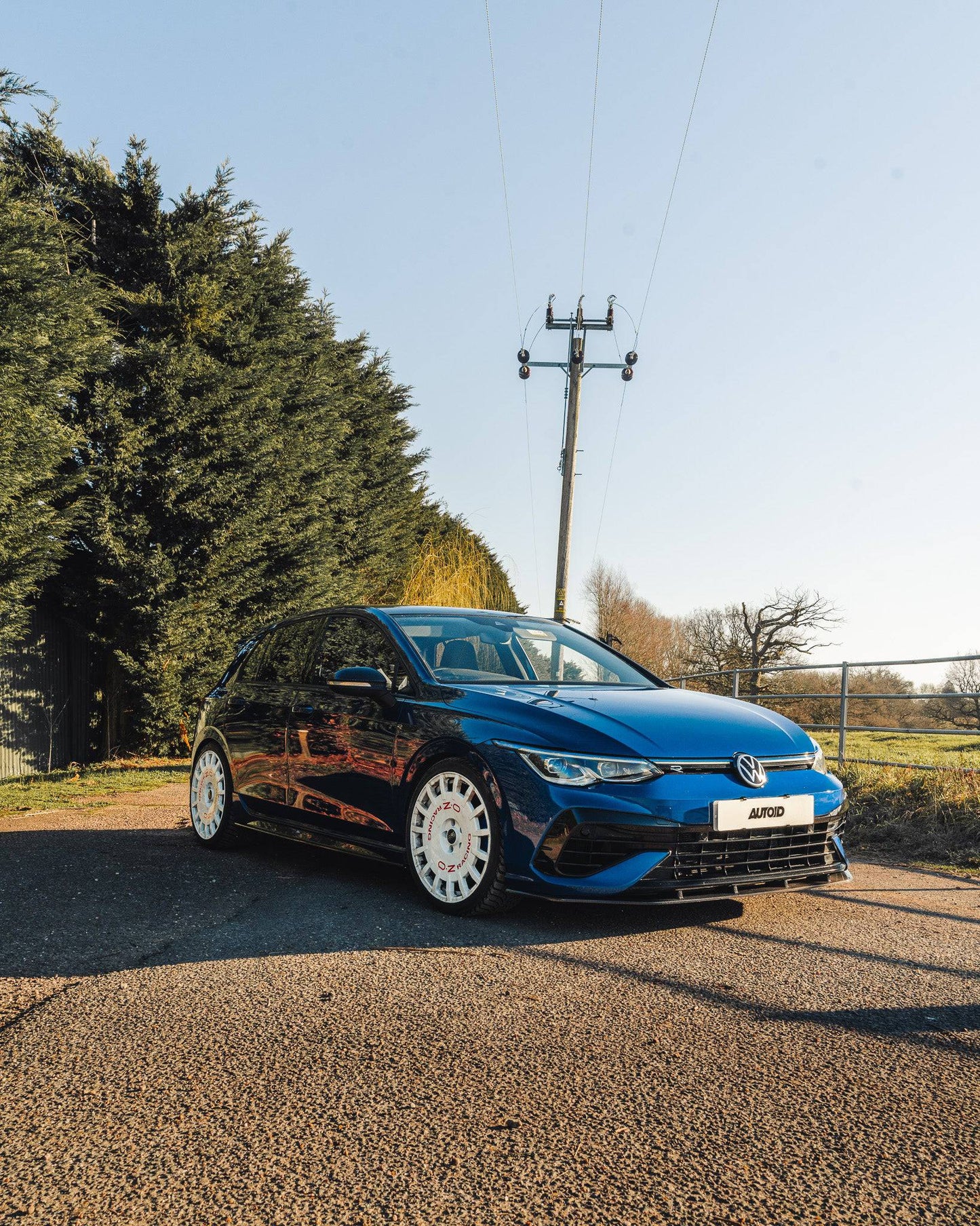 Volkswagen Golf R Mk8 Carbon Fibre ID - 01 Front Splitter (2020 - 2024) - Evolve Automotive