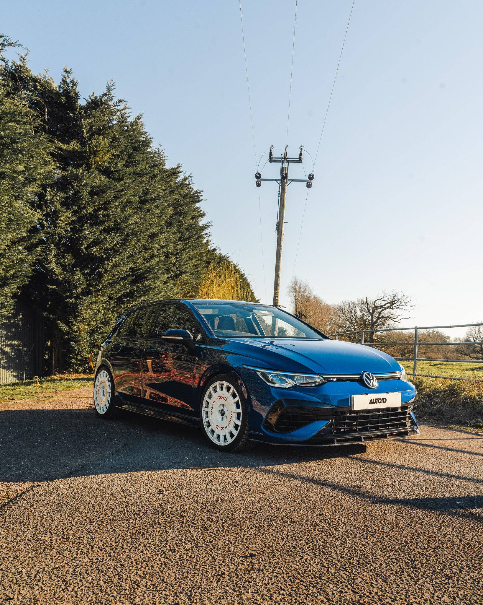 Volkswagen Golf R Mk8 Carbon Fibre ID - 01 Front Splitter (2020 - 2024) - Evolve Automotive