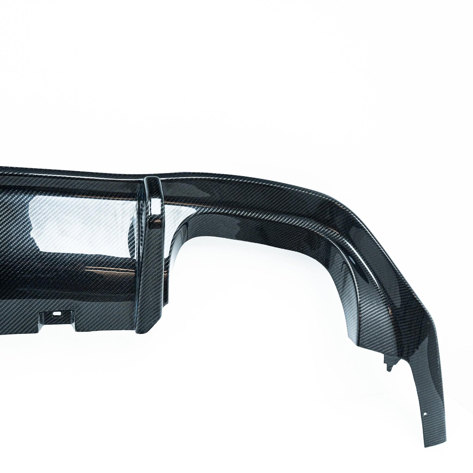 Volkswagen Golf R Mk8 & Mk8.5 Carbon Fibre ID - 01 Rear Diffuser (2020+) - Evolve Automotive