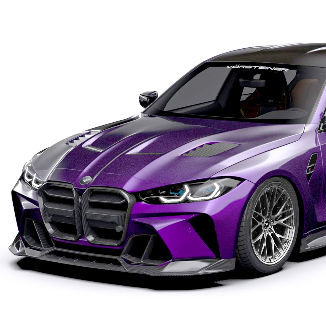Vorsteiner GTS - V Aero Carbon Hood | Bonnet - BMW G80 M3 | G82 M4 - Evolve Automotive
