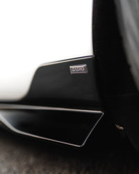 VW Golf, Golf GTI & Golf R Mk7 / Mk7.5 EVO - 1 Gloss Black Side Skirts by ZAERO (2014 - 2020) - Evolve Automotive